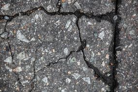 pavement cement road ground rough