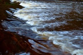 water current background element