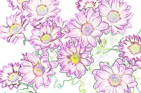 background flowers purple spring