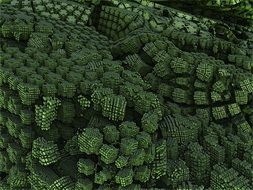 box render cube art abstract
