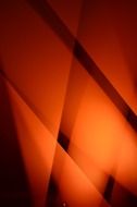 abstract form orange structure
