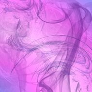 fractal smoke pink purple lavender