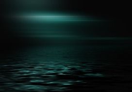 background light water mirroring