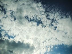 clouds sky cloud the background