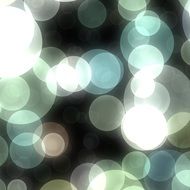 bokeh bubbles background