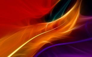 background with colorful moving lines
