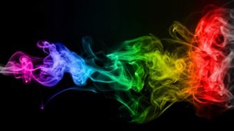 smoke colors wallpaper