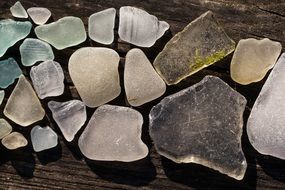 matte amorphous stones