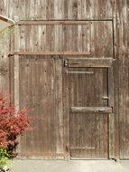 door wooden barn entrance vintage