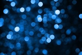 blue glitter bokeh texture lights