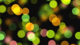 background with blurred green and yellow lights