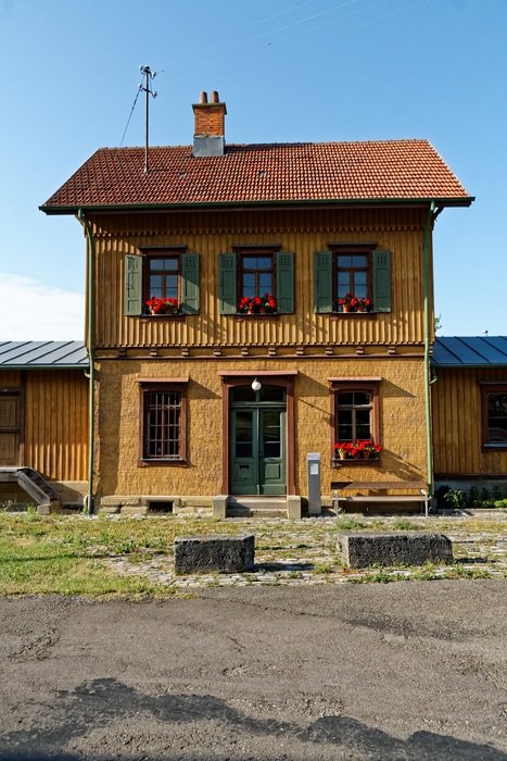 old railway station