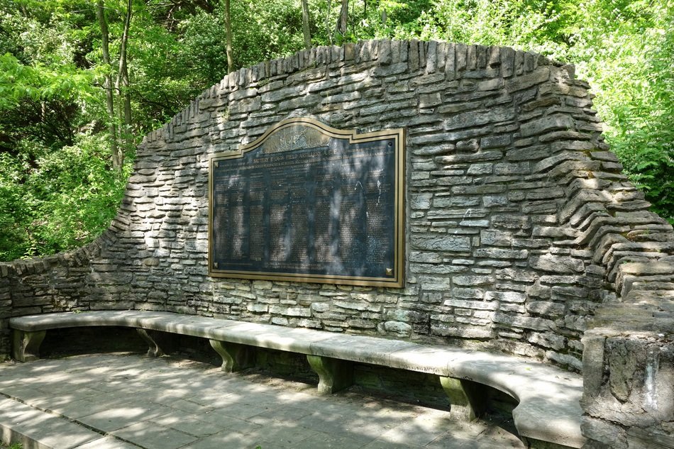 136th Field Artillery Memorial in Eden park