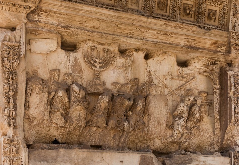 relief on the Arch of Titus