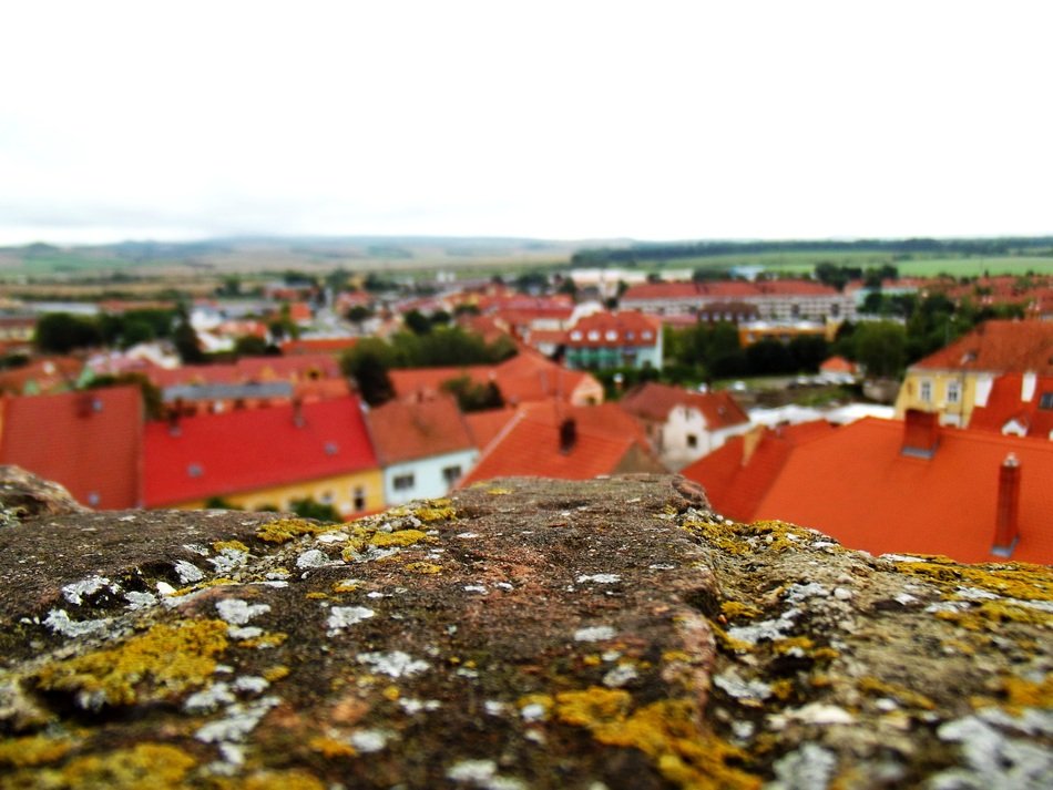landscape of the architecture in mikulov city