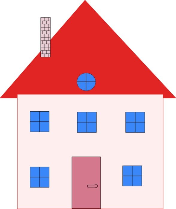 drawing of residence