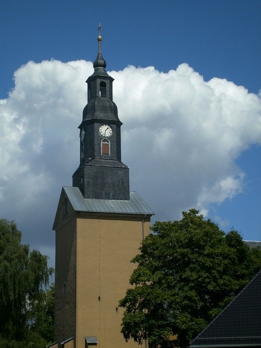 clock tower in Brand-Erbisdorf
