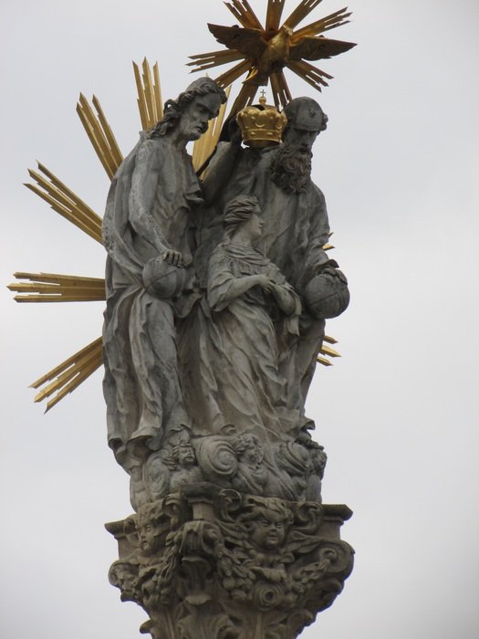 sculpture of saints, slovakia