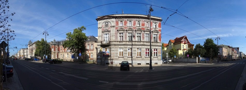 photo of the gdanska street in bydgoszcz