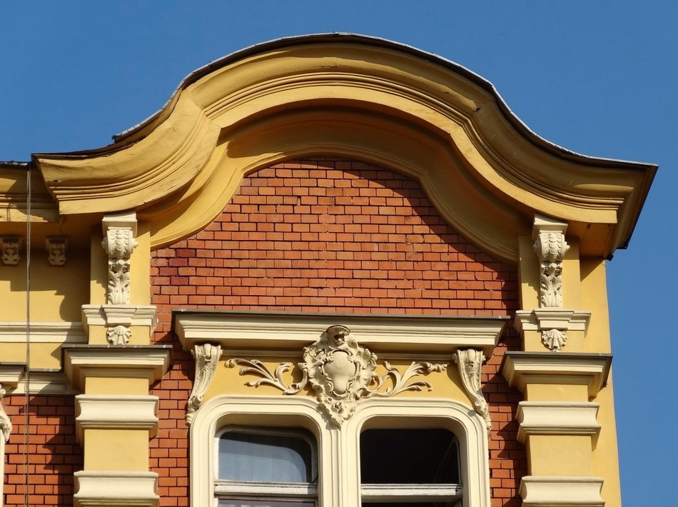 facade of the building in bydgoszcz
