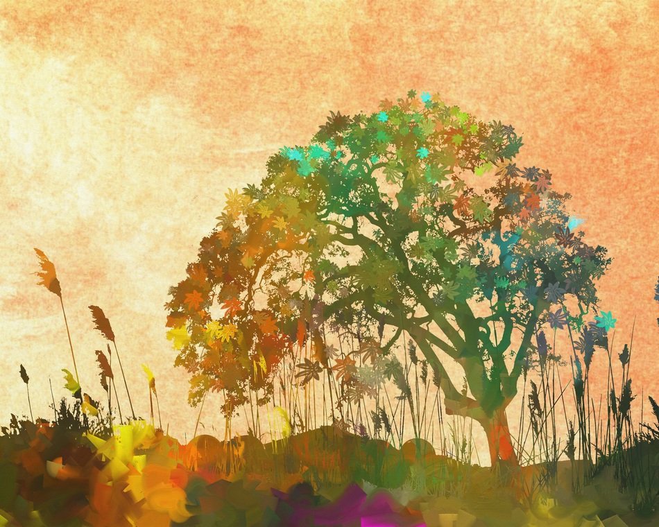 abstract trees design