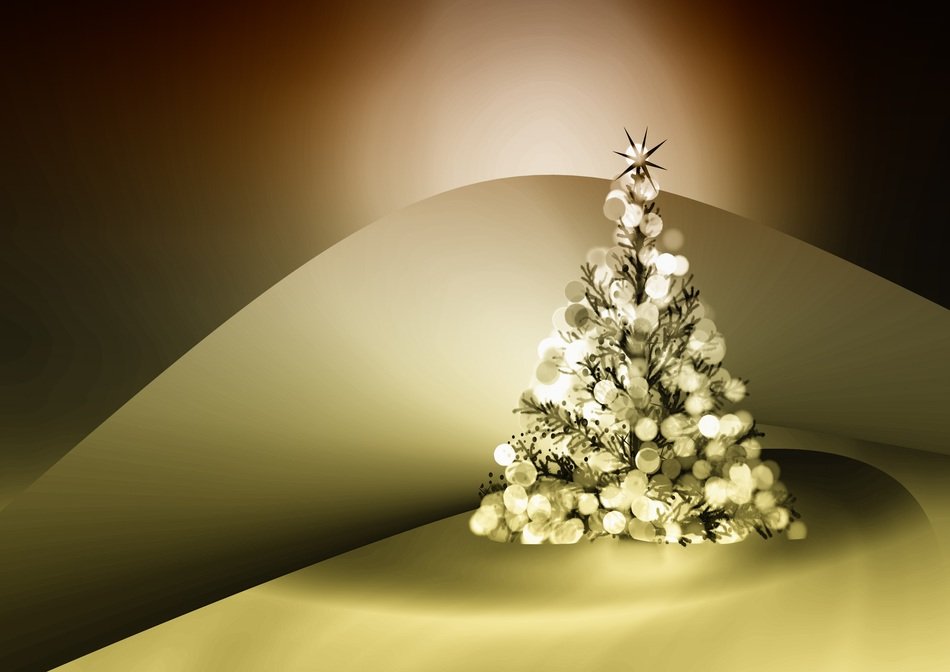greeting card christmas tree