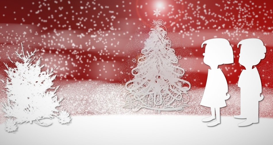 star gift background greeting card