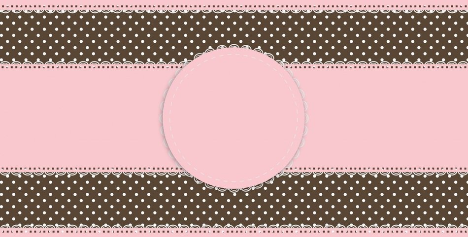 border lace lacy polka dots