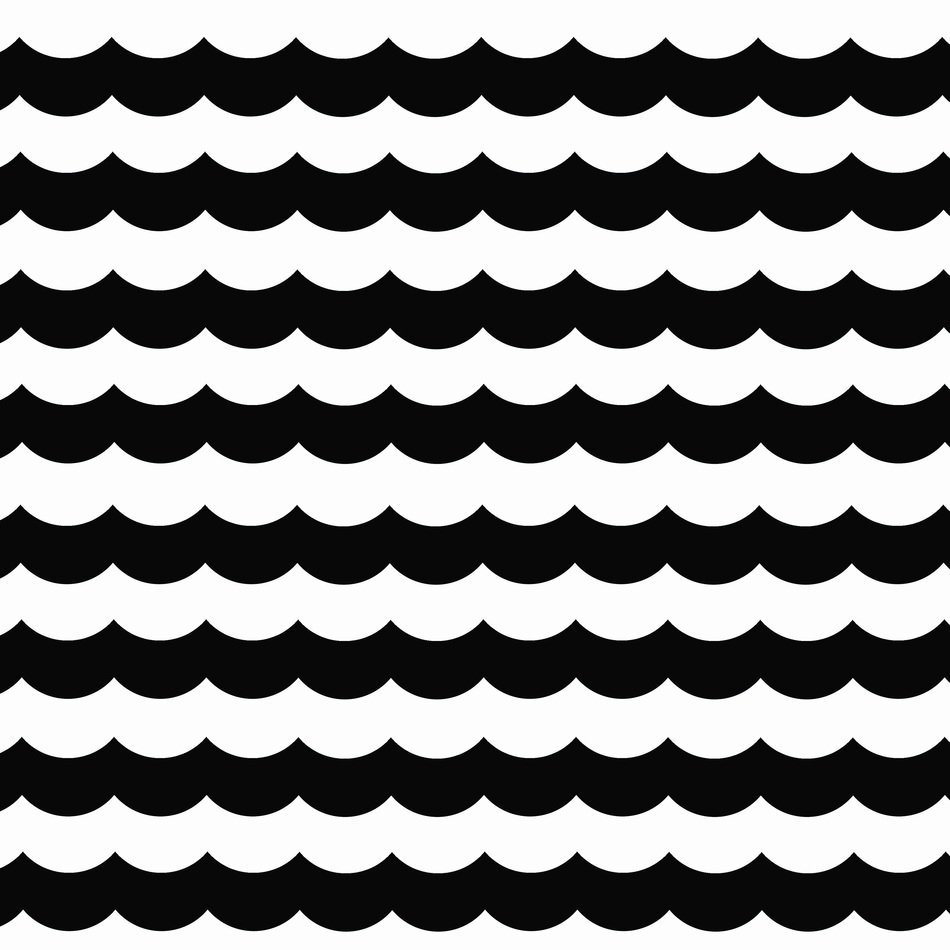 scallop waves pattern background