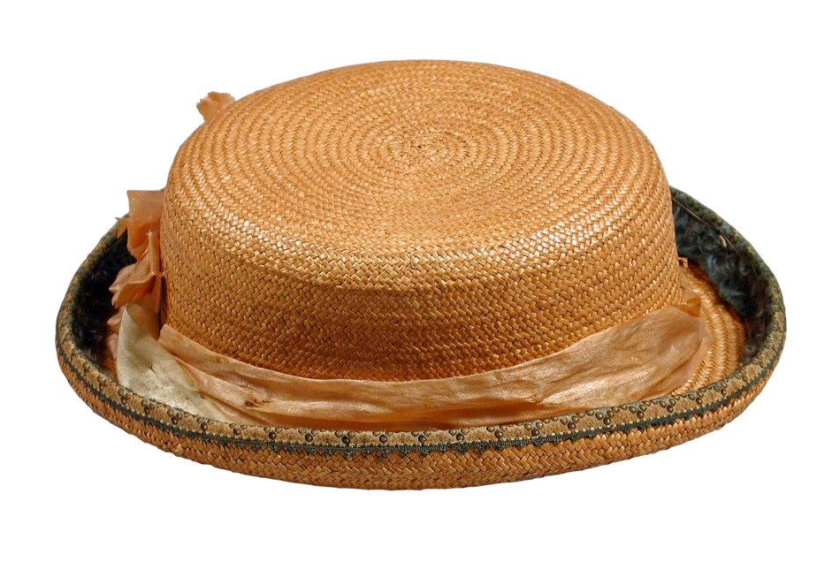 straw hat boys pork pie vintage