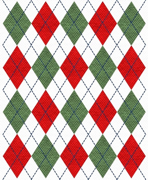 red green white argyle navy