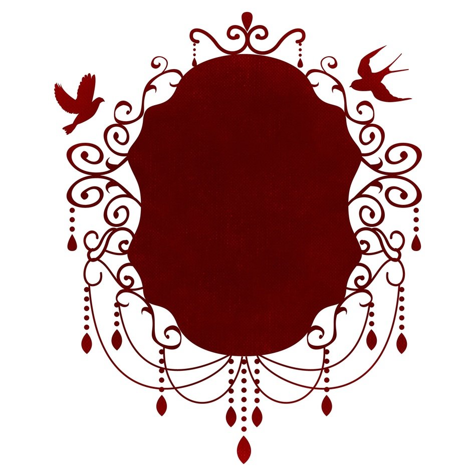 background red birds beautiful