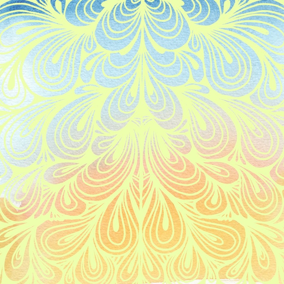 wallpaper scrapbook paisley blue
