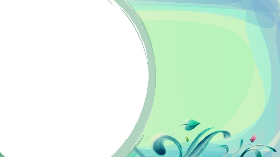 curved design cutout flower