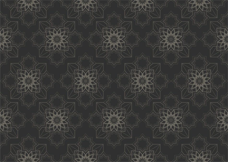 background spider pattern ornament