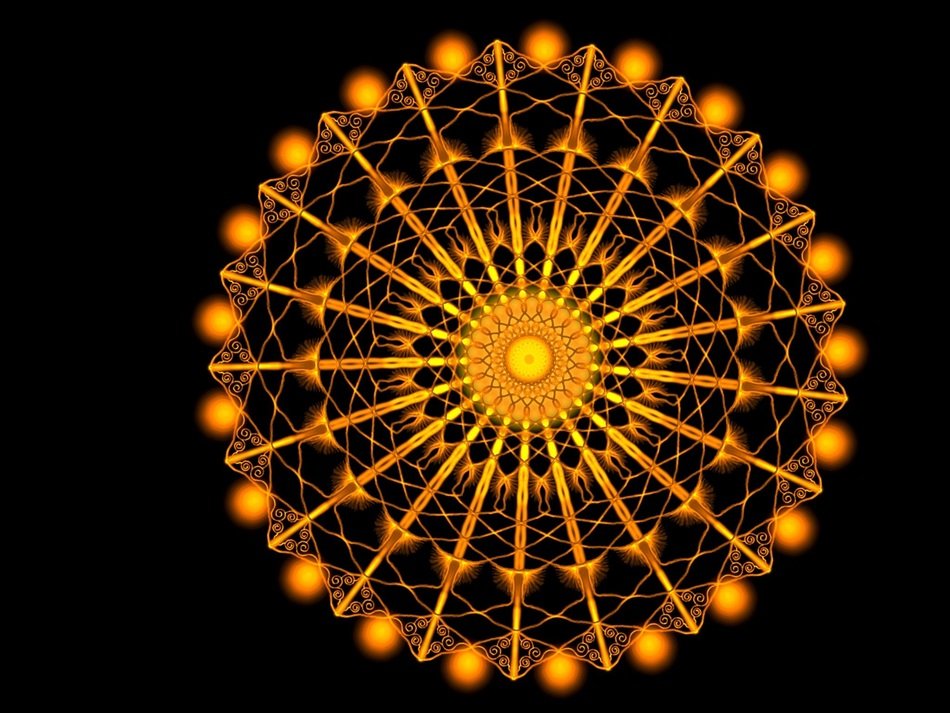 ornament golden gold palatial