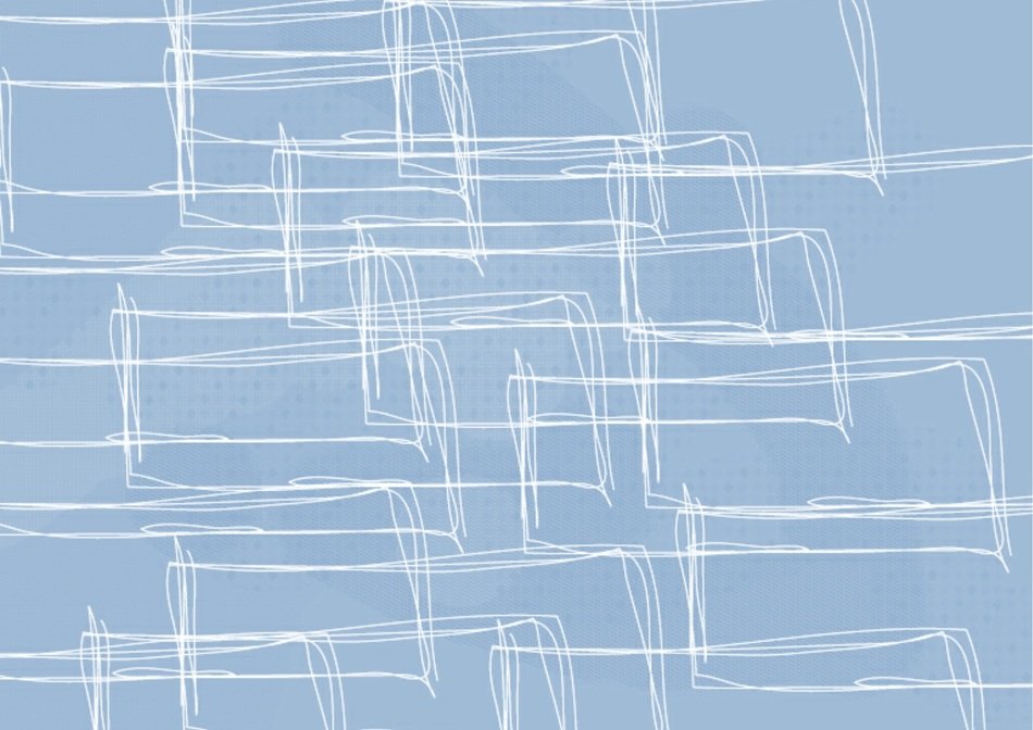 background blue modern drawn