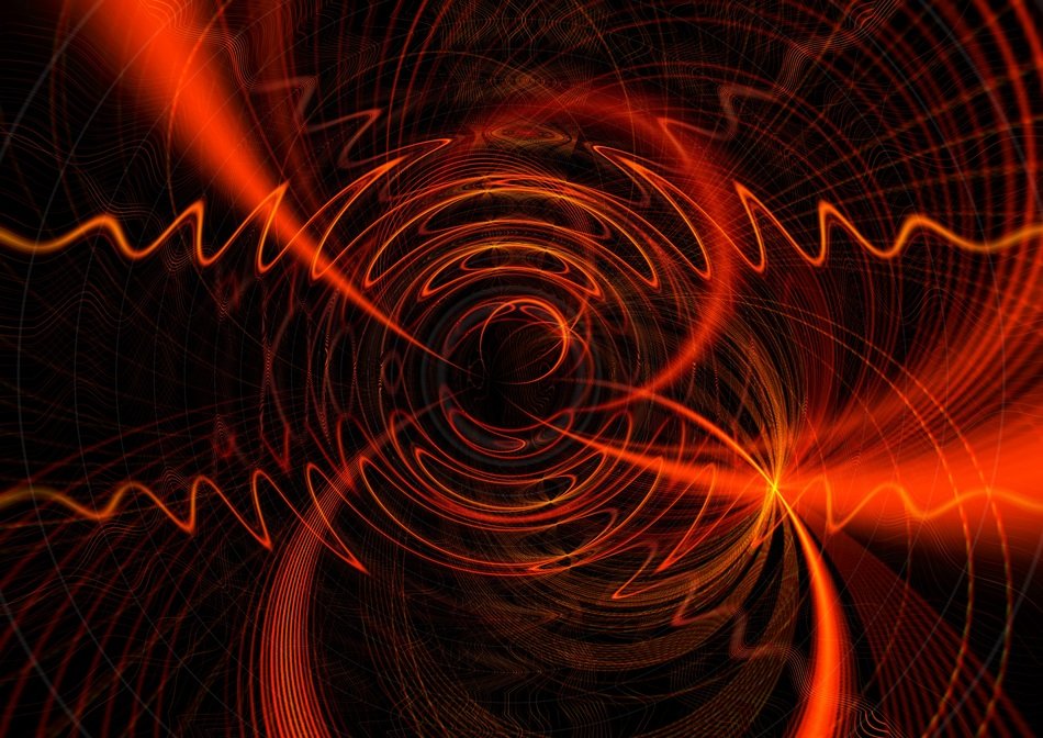 wave lines pattern abstract