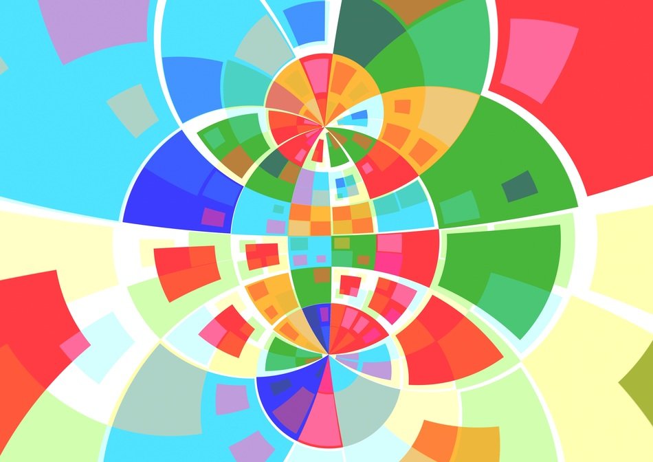 circle background abstract pattern