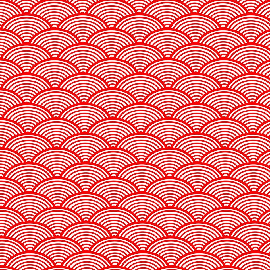 japanese wave pattern