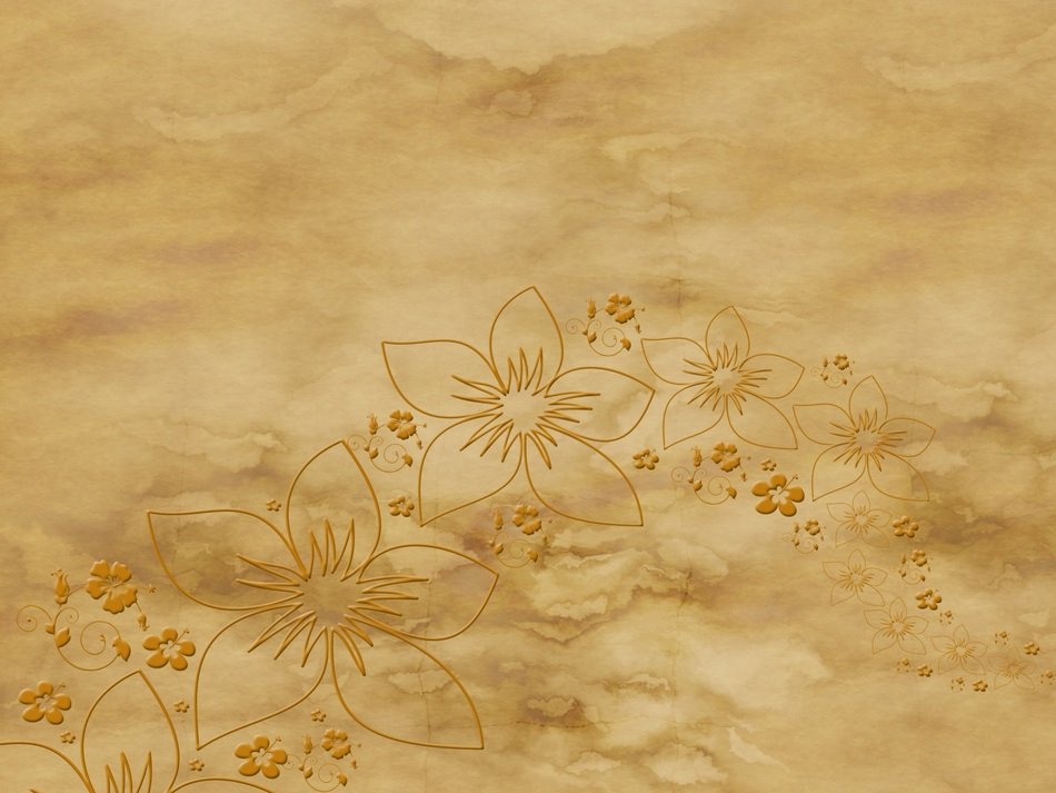 modern background with blossom flowers