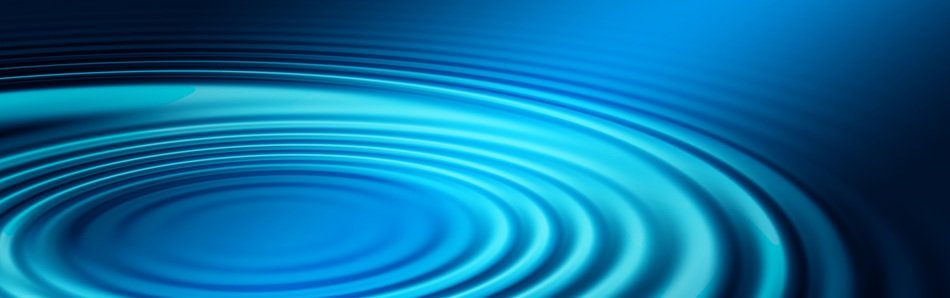 background picture of vibrating water circles