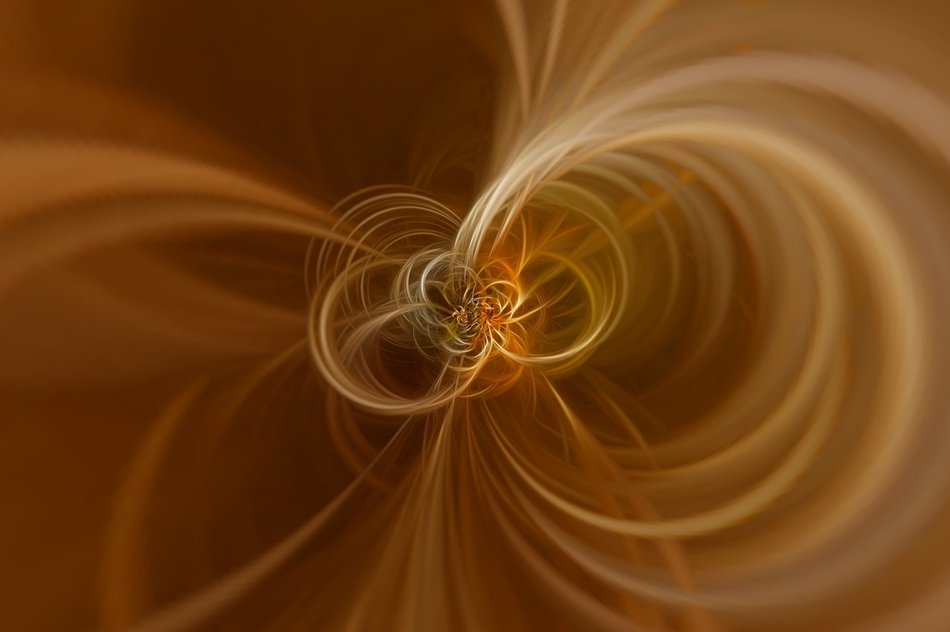 background with vibrating waves