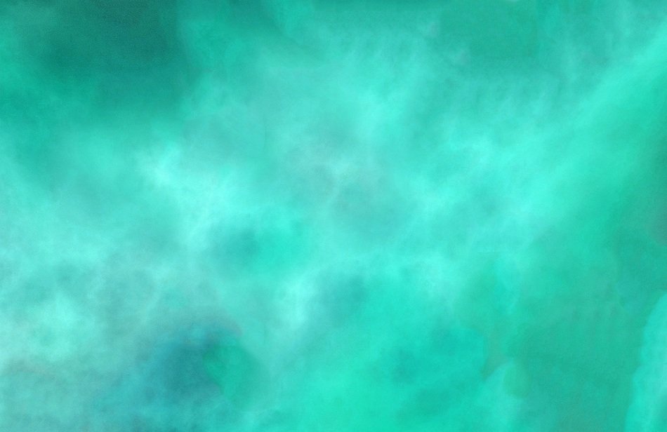 background with turquoise fog