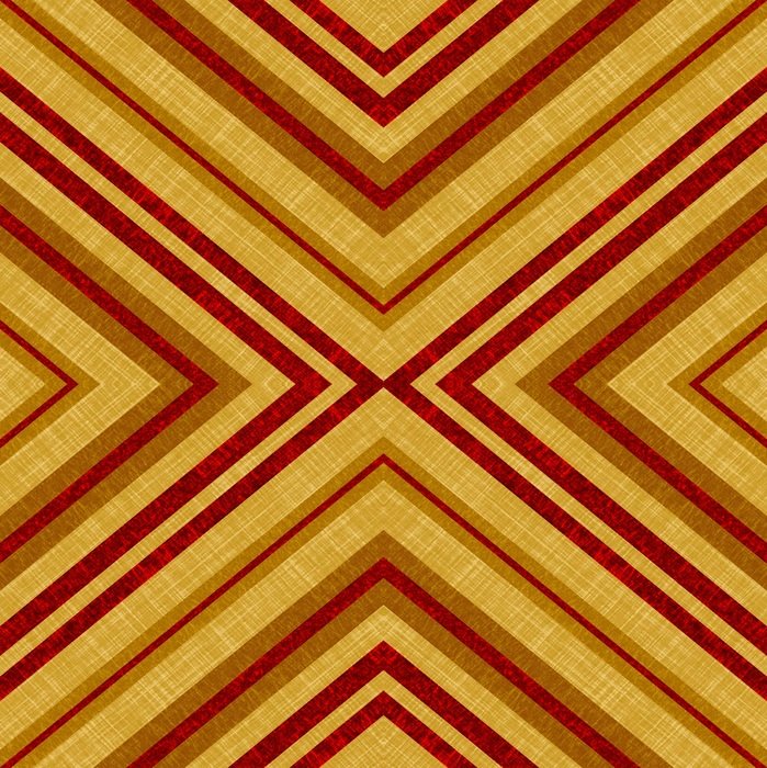 cotton fabric textile gold red