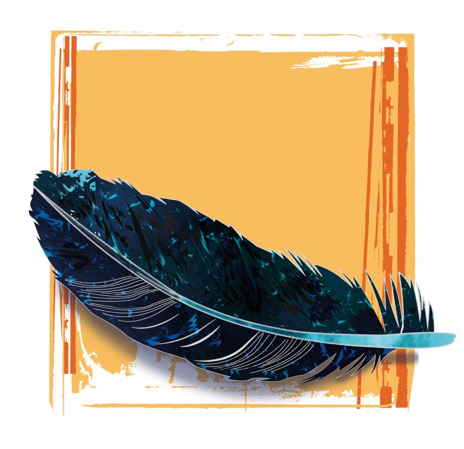 spring blue black marbled fund