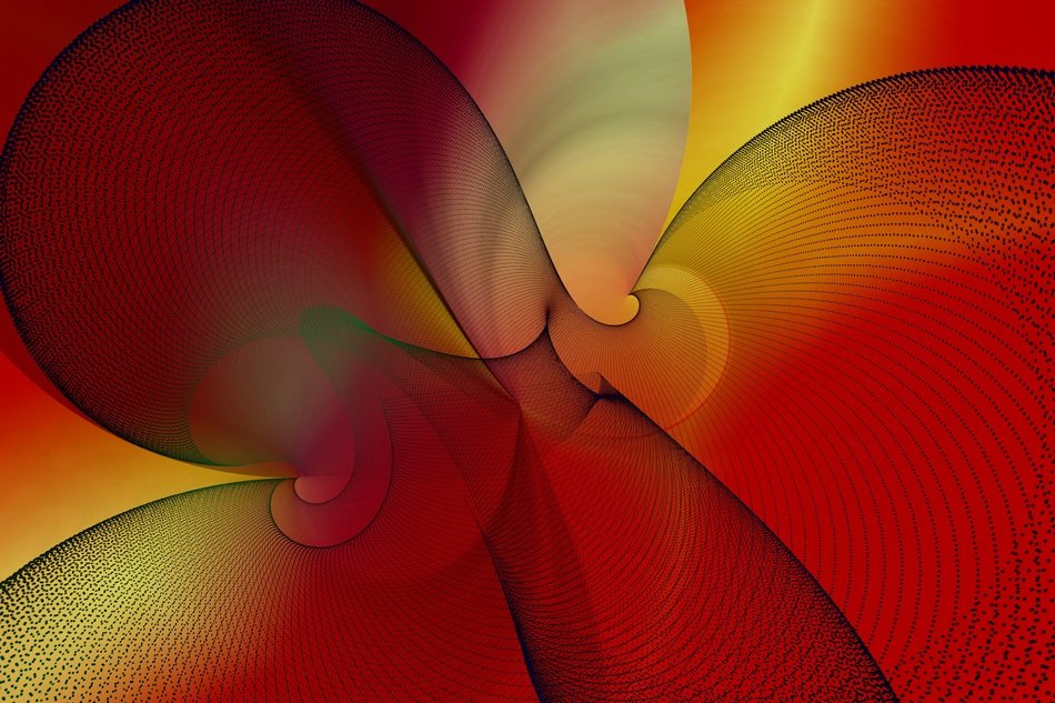 3d digital hearts