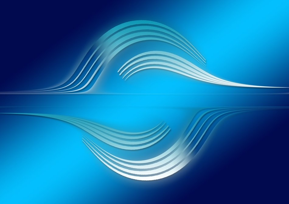 abstract form pattern blue background wallpaper