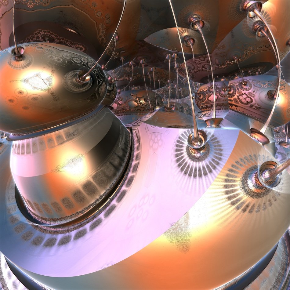 futuristic space design concept