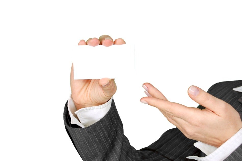 business card contact cards
